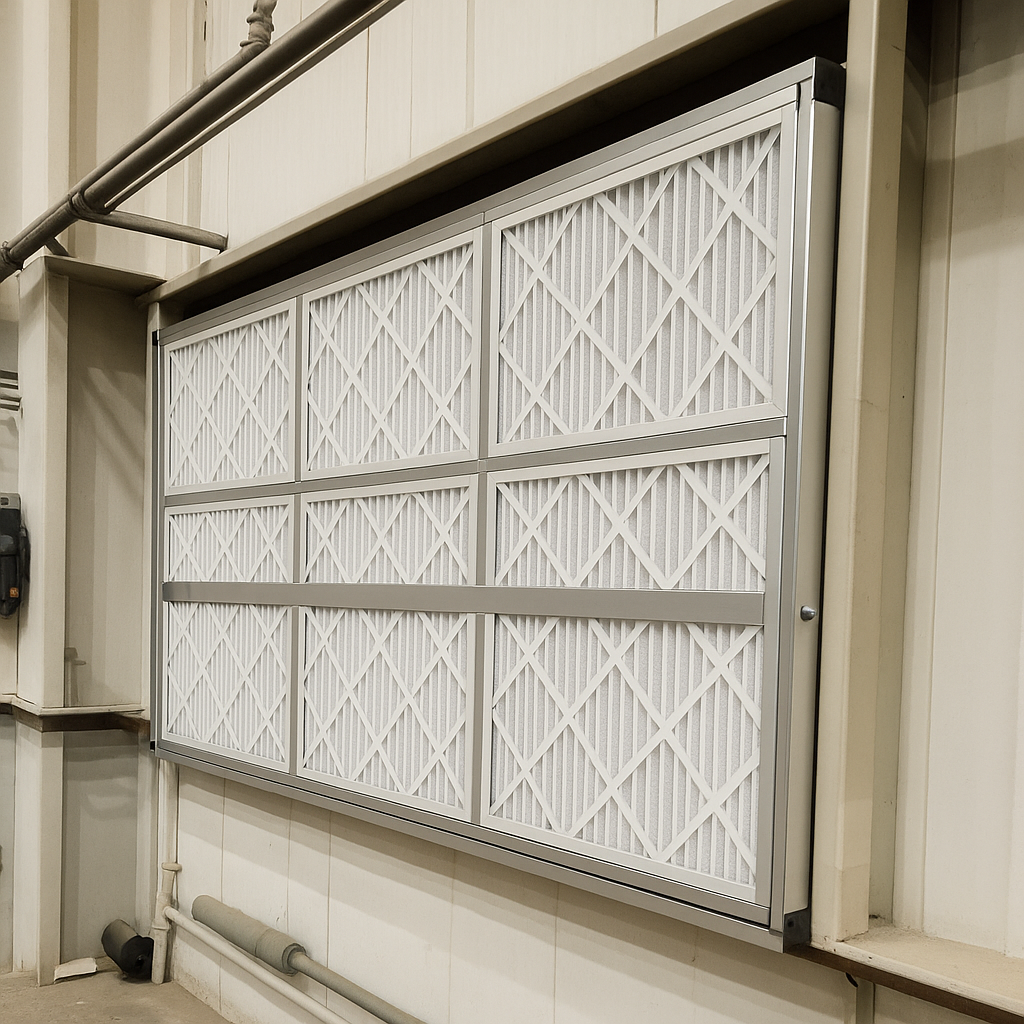 Solución de Filtrado Industrial con Portafiltros Modulares para Ambientes Críticos Propuesta Portafiltros Intalados Arauco
